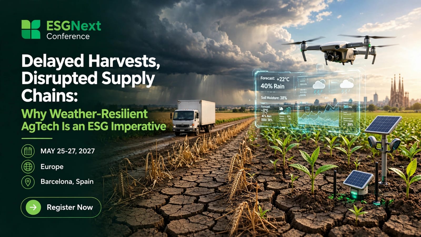 Delayed Harvests, Disrupted Supply Chains: Why Weather-Resilient AgTech Is an ESG Imperative